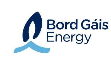 Blue "Bord Gáis Energy" logo.