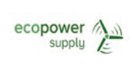 Green "Ecopower Supply" logo, with an icon of a wind turbine.